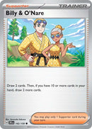 Billy & O'Nare (142/159) [Scarlet & Violet: Journey Together] - The Mythic Store | 24h Order Processing