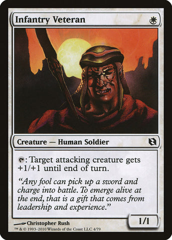 Infantry Veteran [Duel Decks: Elspeth vs. Tezzeret] - The Mythic Store | 24h Order Processing