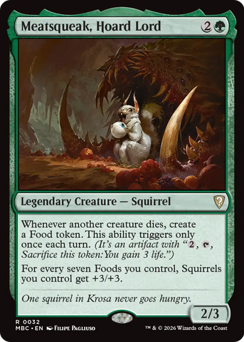 Meatsqueak, Hoard Lord [Mystery Booster: Commander Edition] - The Mythic Store | 24h Order Processing