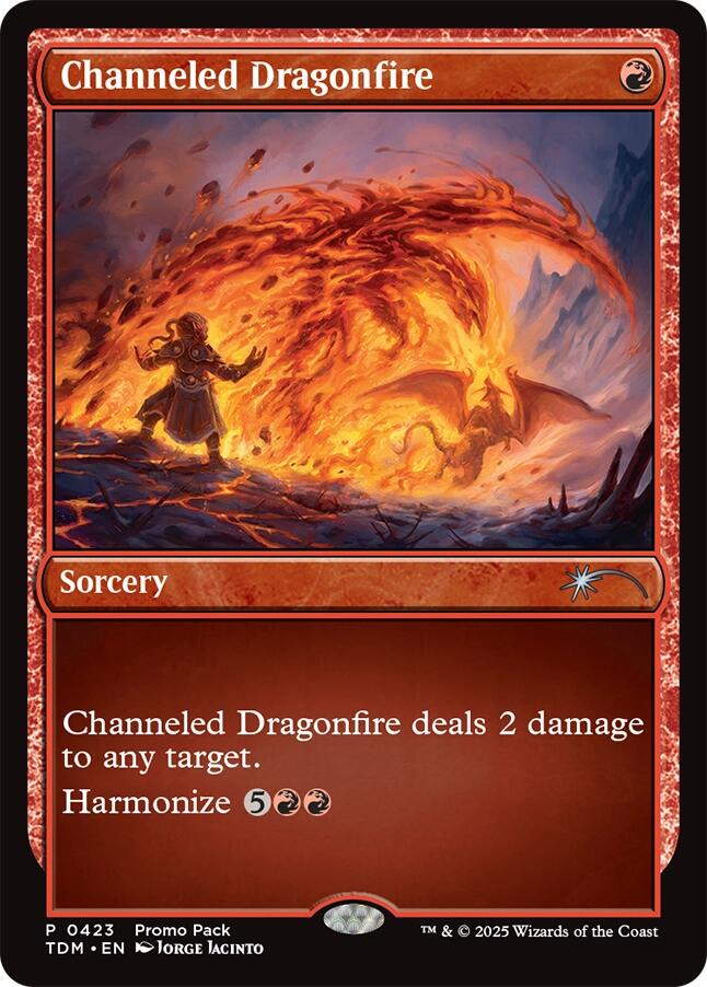 Channeled Dragonfire [Tarkir: Dragonstorm Promos] - The Mythic Store | 24h Order Processing