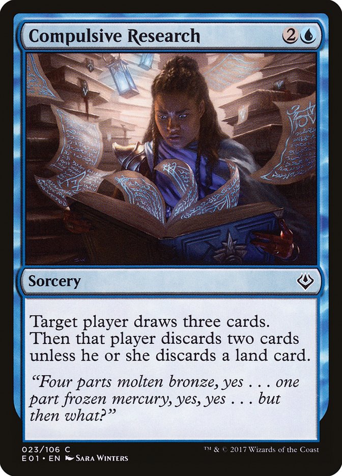 Compulsive Research [Archenemy: Nicol Bolas] - The Mythic Store | 24h Order Processing