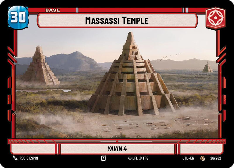 Massassi Temple // TIE Fighter (026/262 // T01/T04) (026/262 // T01/T04) [Jump to Lightspeed] - The Mythic Store | 24h Order Processing