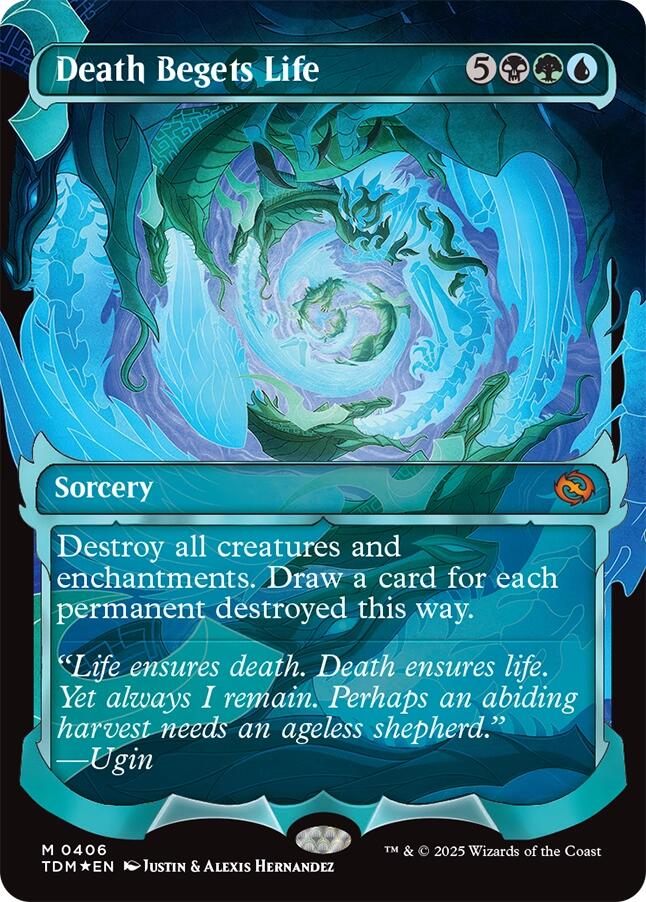 Death Begets Life (Showcase) [Tarkir: Dragonstorm] - The Mythic Store | 24h Order Processing