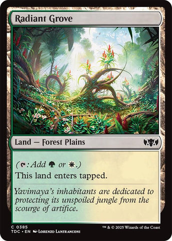 Radiant Grove [Tarkir: Dragonstorm Commander] - The Mythic Store | 24h Order Processing