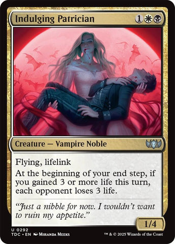Indulging Patrician [Tarkir: Dragonstorm Commander] - The Mythic Store | 24h Order Processing