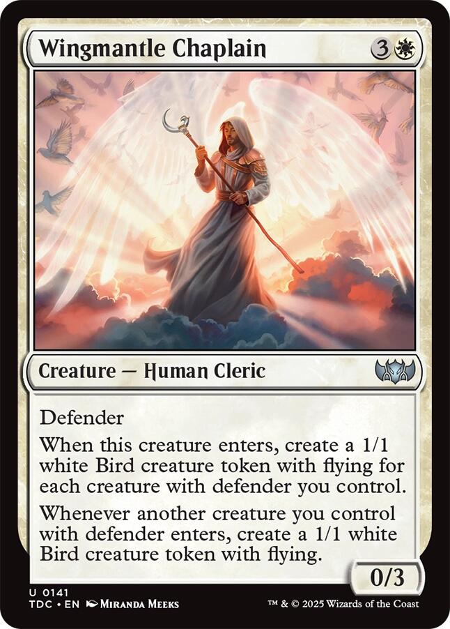 Wingmantle Chaplain [Tarkir: Dragonstorm Commander] - The Mythic Store | 24h Order Processing