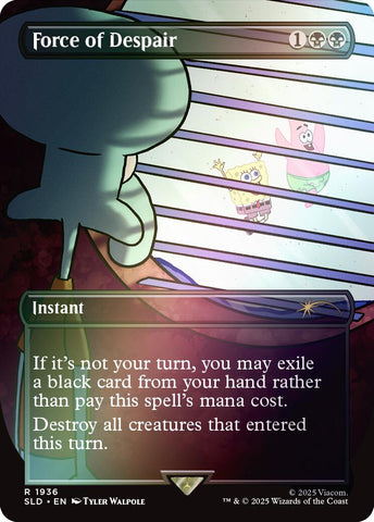 Force of Despair (Rainbow Foil) [Secret Lair Drop Series] - The Mythic Store | 24h Order Processing