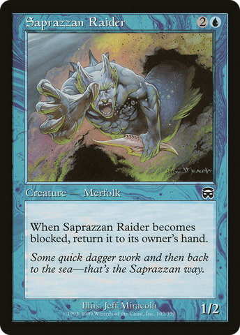 Saprazzan Raider [Mercadian Masques] - The Mythic Store | 24h Order Processing