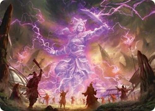 Smile at Death Art Card (4/54) [Tarkir: Dragonstorm Art Series] - The Mythic Store | 24h Order Processing