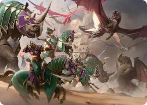 United Battlefront Art Card (5/54) [Tarkir: Dragonstorm Art Series] - The Mythic Store | 24h Order Processing