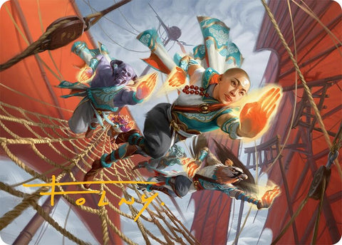 Aligned Heart Art Card (52/54) (Gold-Stamped Signature) [Tarkir: Dragonstorm Art Series] - The Mythic Store | 24h Order Processing