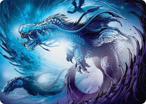 Roiling Dragonstorm Art Card (33/54) [Tarkir: Dragonstorm Art Series] - The Mythic Store | 24h Order Processing