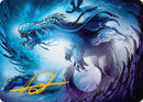 Roiling Dragonstorm Art Card (33/54) (Gold-Stamped Signature) [Tarkir: Dragonstorm Art Series] - The Mythic Store | 24h Order Processing