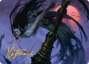 Qarsi Revenant Art Card (12/54) (Gold-Stamped Signature) [Tarkir: Dragonstorm Art Series] - The Mythic Store | 24h Order Processing