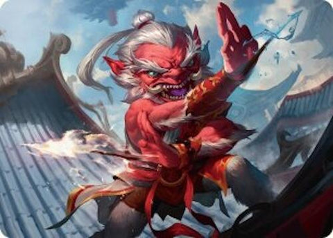 Devoted Duelist Art Card (15/54) [Tarkir: Dragonstorm Art Series] - The Mythic Store | 24h Order Processing