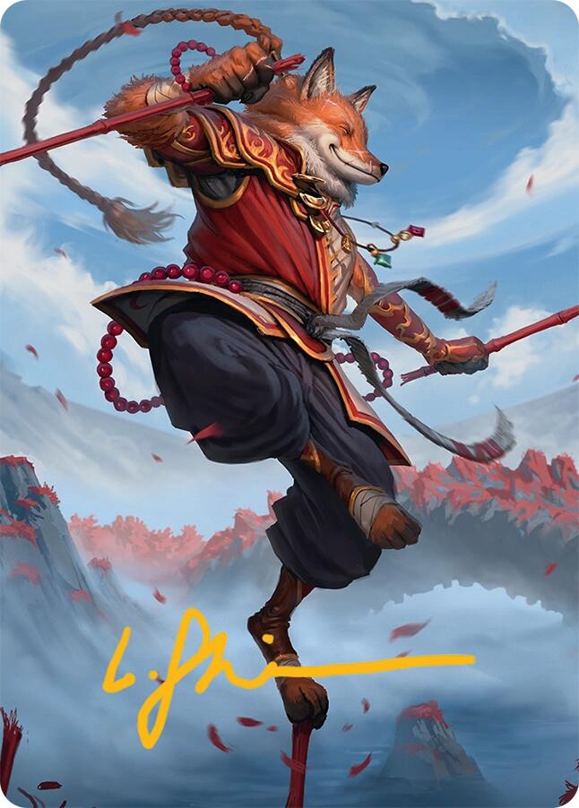 Equilibrium Adept Art Card (16/54) (Gold-Stamped Signature) [Tarkir: Dragonstorm Art Series] - The Mythic Store | 24h Order Processing