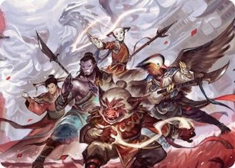 Will of the Jeskai Art Card (54/54) [Tarkir: Dragonstorm Art Series] - The Mythic Store | 24h Order Processing