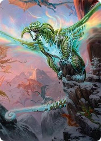 Ureni of the Unwritten Art Card (51/54) [Tarkir: Dragonstorm Art Series] - The Mythic Store | 24h Order Processing