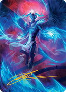 Ugin, Eye of the Storms Art Card (48/54) (Gold-Stamped Signature) [Tarkir: Dragonstorm Art Series] - The Mythic Store | 24h Order Processing