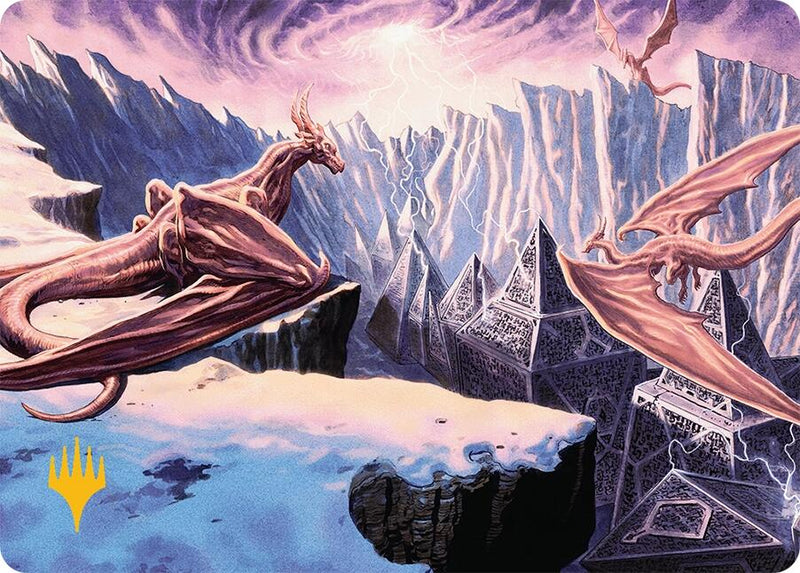 Maelstrom of the Spirit Dragon (42/54) (Gold-Stamped) [Tarkir: Dragonstorm Art Series] - The Mythic Store | 24h Order Processing