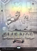 Silence (0881) (Black & White Foil) [Secret Lair Drop Series] - The Mythic Store | 24h Order Processing