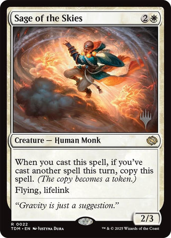Sage of the Skies [Tarkir: Dragonstorm Promos] - The Mythic Store | 24h Order Processing
