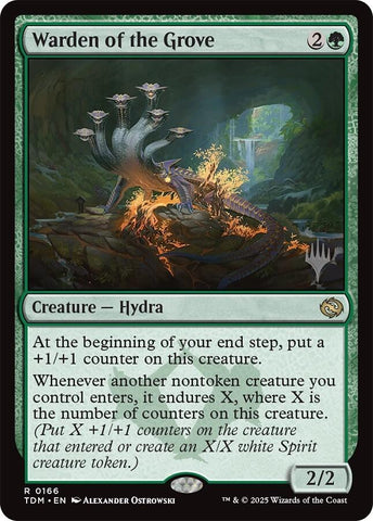 Warden of the Grove [Tarkir: Dragonstorm Promos] - The Mythic Store | 24h Order Processing