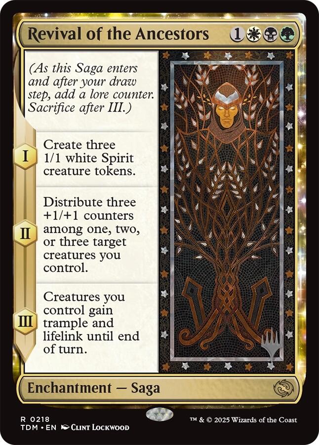 Revival of the Ancestors [Tarkir: Dragonstorm Promos] - The Mythic Store | 24h Order Processing