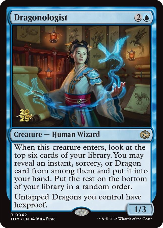 Dragonologist [Tarkir: Dragonstorm Prerelease Promos] - The Mythic Store | 24h Order Processing