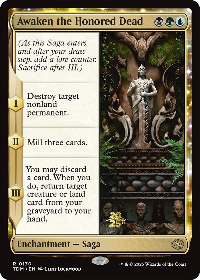 Awaken the Honored Dead [Tarkir: Dragonstorm Prerelease Promos] - The Mythic Store | 24h Order Processing