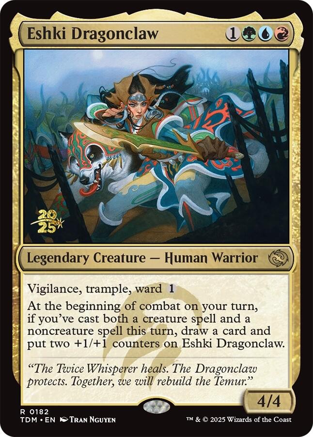 Eshki Dragonclaw [Tarkir: Dragonstorm Prerelease Promos] - The Mythic Store | 24h Order Processing