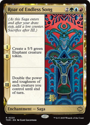 Roar of Endless Song [Tarkir: Dragonstorm Prerelease Promos] - The Mythic Store | 24h Order Processing