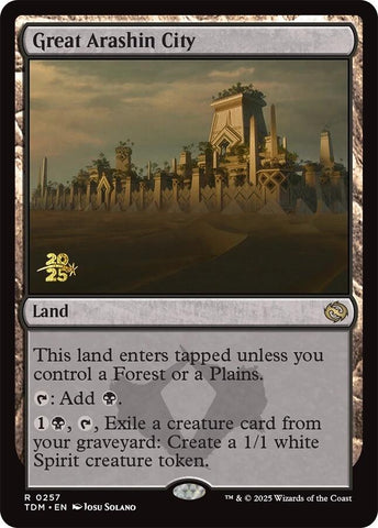 Great Arashin City [Tarkir: Dragonstorm Prerelease Promos] - The Mythic Store | 24h Order Processing