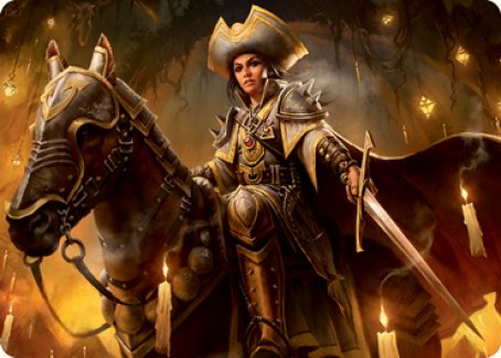 Seasoned Cathar Art Card [Innistrad: Midnight Hunt Art Series] - The Mythic Store | 24h Order Processing