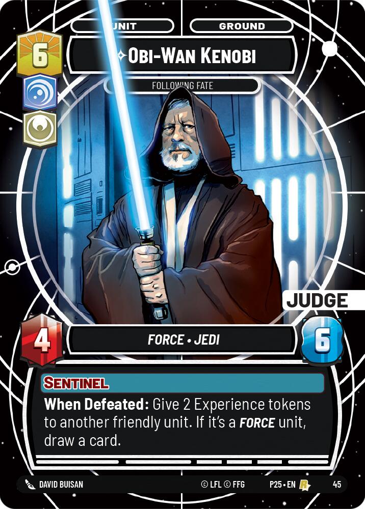 Obi-Wan Kenobi - Following Fate (45) (45) [Judge Promos] - The Mythic Store | 24h Order Processing