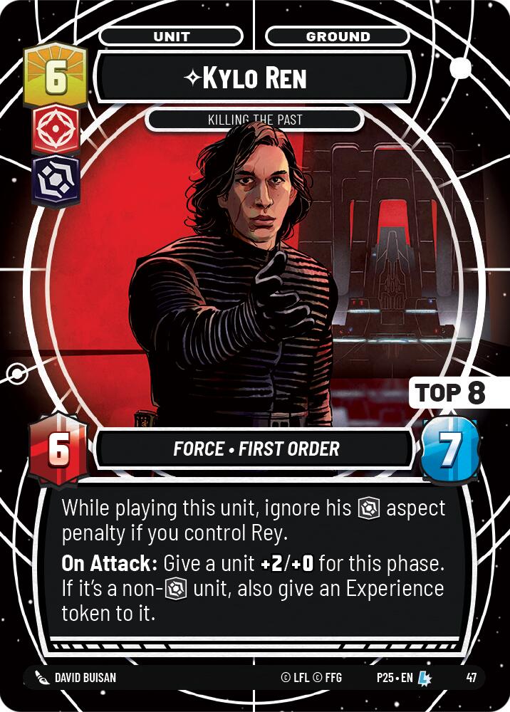 Kylo Ren - Killing the Past (47) (Top 8) (47) [Store Showdown Promos] - The Mythic Store | 24h Order Processing