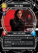 Kylo Ren - Killing the Past (49) (Finalist) (49) [Store Showdown Promos] - The Mythic Store | 24h Order Processing