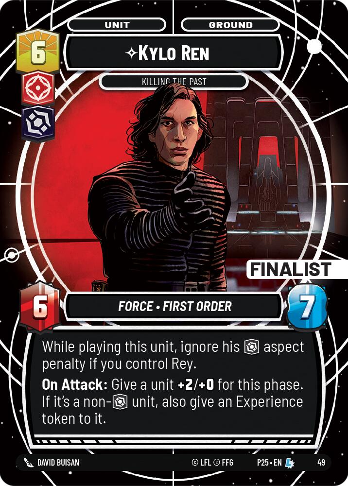 Kylo Ren - Killing the Past (49) (Finalist) (49) [Store Showdown Promos] - The Mythic Store | 24h Order Processing