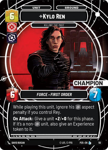Kylo Ren - Killing the Past (50) (Champion) (50) [Store Showdown Promos] - The Mythic Store | 24h Order Processing