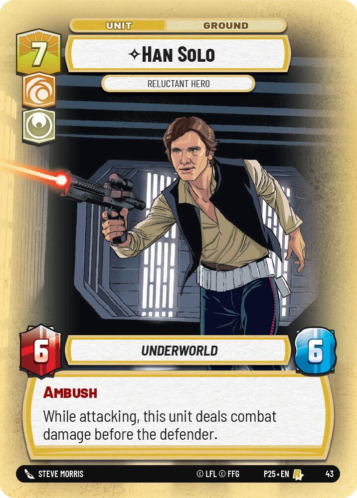 Han Solo - Reluctant Hero (43) (43) [Store Showdown Promos] - The Mythic Store | 24h Order Processing
