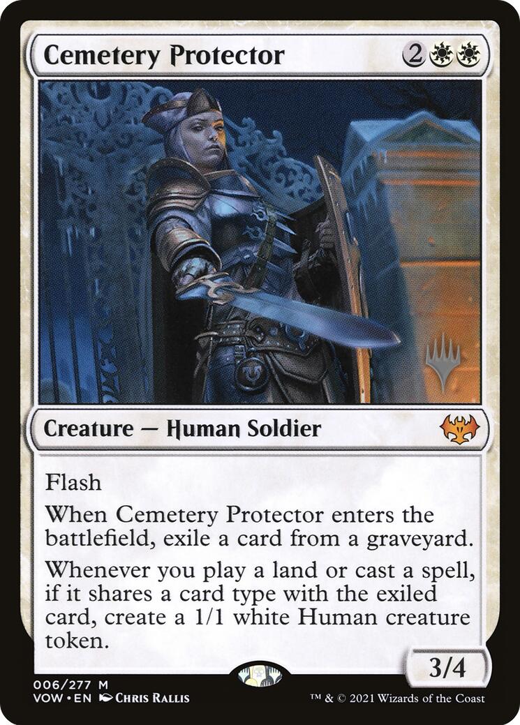 Cemetery Protector [Aetherdrift Promos] - The Mythic Store | 24h Order Processing