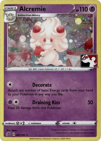 Alcremie (087/192) (Play Pokemon Promo) [League & Championship Cards] - The Mythic Store | 24h Order Processing
