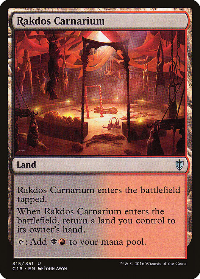 Rakdos Carnarium [Commander 2016] - The Mythic Store | 24h Order Processing