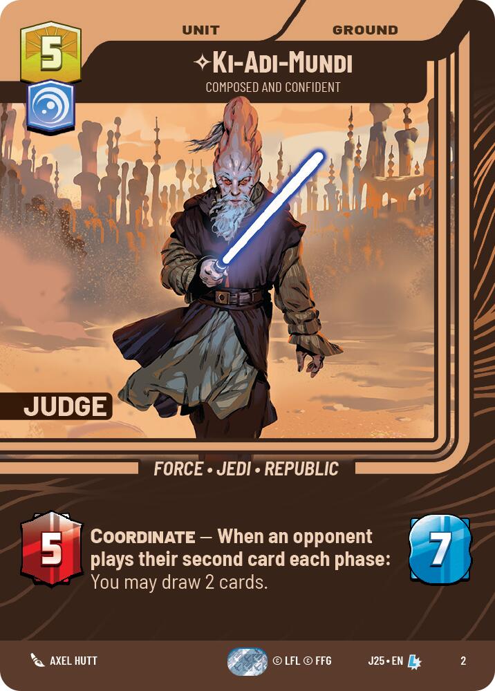 Ki-Adi-Mundi - Composed and Confident (2) (2) [Judge Promos] - The Mythic Store | 24h Order Processing