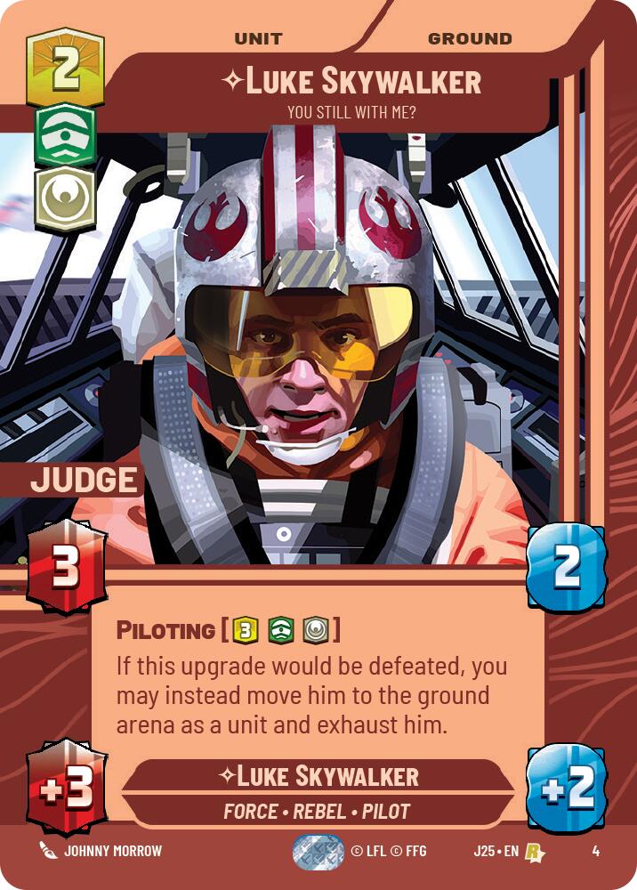 Luke Skywalker - You Still With Me? (4) (4) [Judge Promos] - The Mythic Store | 24h Order Processing