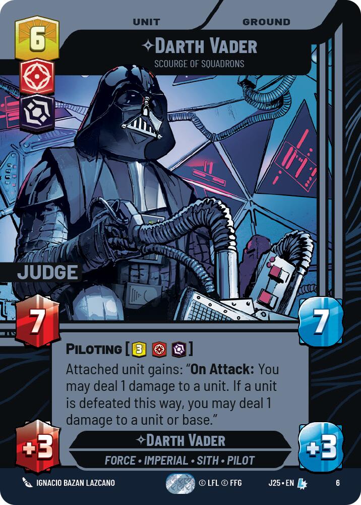 Darth Vader - Scourge of Squadrons (6) (6) [Judge Promos] - The Mythic Store | 24h Order Processing