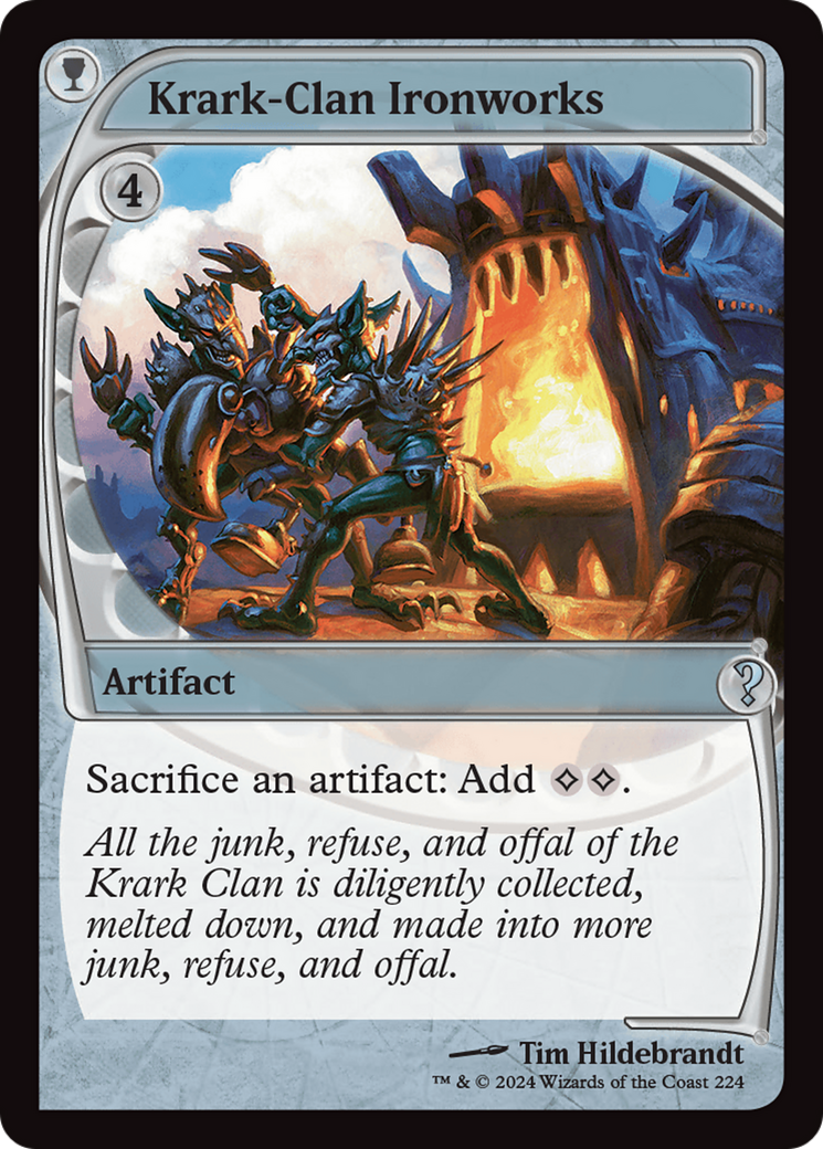 Krark-Clan Ironworks (Future Sight) [Mystery Booster 2] - The Mythic Store | 24h Order Processing