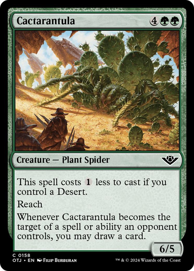 Cactarantula [Outlaws of Thunder Junction] - The Mythic Store | 24h Order Processing