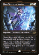 Rigo, Streetwise Mentor (Showcase Golden Age Gilded Foil) [Streets of New Capenna] - The Mythic Store | 24h Order Processing