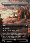 Weathertop - Deserted Temple (Surge Foil Realms and Relics) [The Lord of the Rings: Tales of Middle-Earth Commander] - The Mythic Store | 24h Order Processing